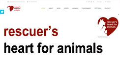 Desktop Screenshot of heartforanimals.com